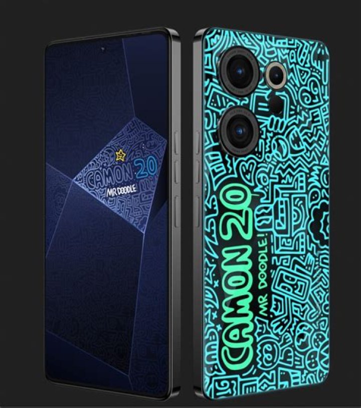 TECNO Launches CAMON 20 Series Mr Doodle Edition With World-First Back Cover Adorned With Graffiti-Style Art.